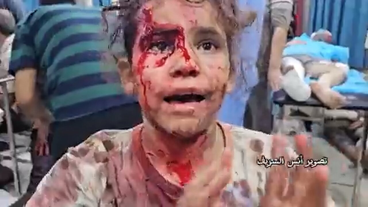 Child of Gaza. Palestine war.