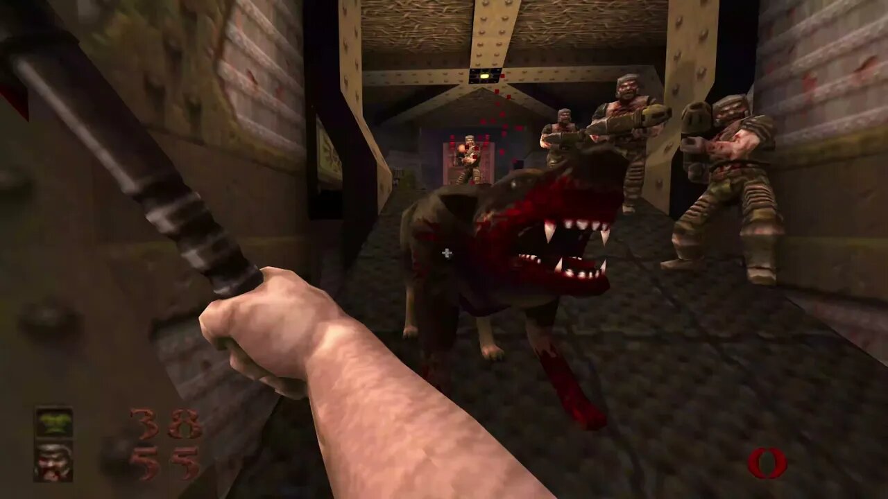 Quake (2021) - E1M1: The Slipgate Complex (Nightmare, 100% Secrets, Slipgate Pacifist Achievement)