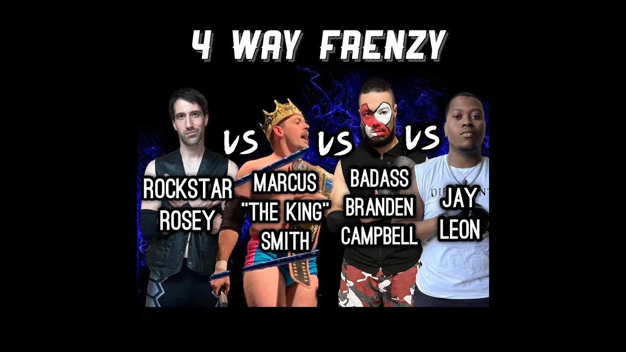 PPW #489 - Friday F'N Frenzy 6/23/23 in its entirety. 4 way lucha tag rules match