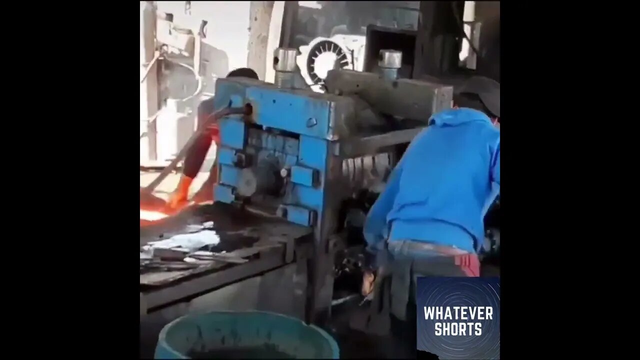 This is how work is done at the steel mill #shorts #steel #metal #work