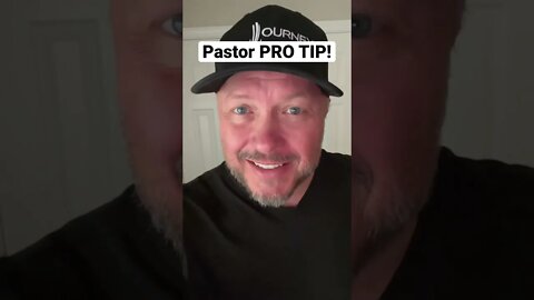 PASTOR PRO TIP! Just keep it to yourself 🤣 #yourwelcome #keepitsecret