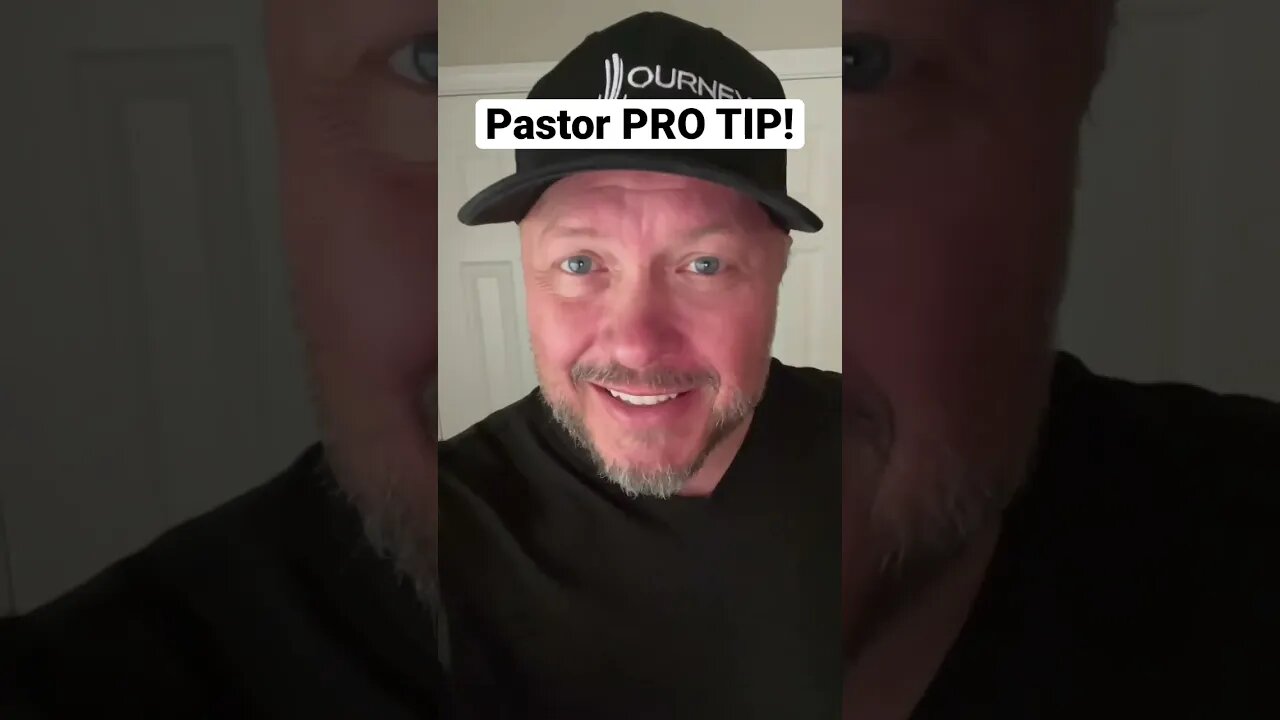 PASTOR PRO TIP! Just keep it to yourself 🤣 #yourwelcome #keepitsecret