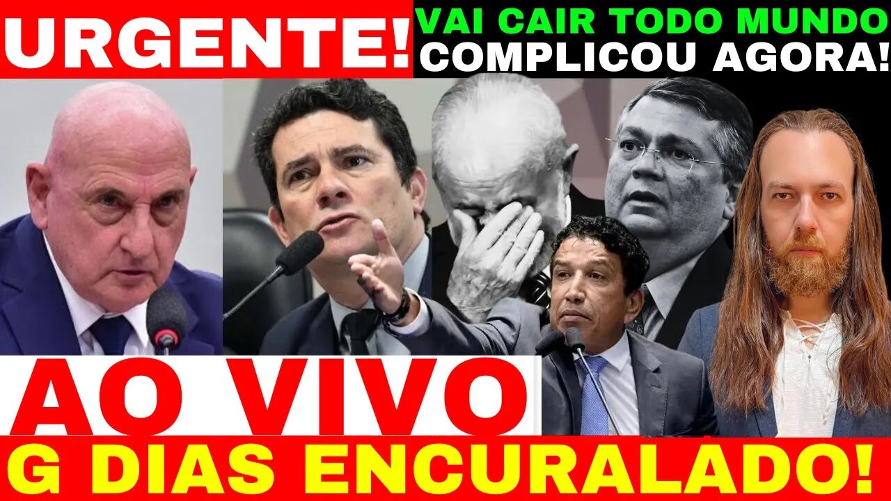 AO VIVO G DIAS ENCURALADO PELO SENADOR SERGIO MORO E MAGNO MALTA ESQUERDA DESESPERADA VAI CAIR TODOS