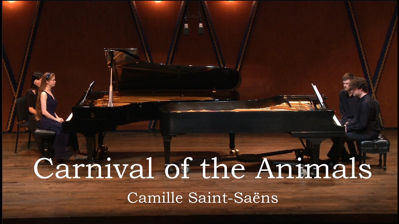Saint-Saëns - "The Carnival of the Animals" (for two pianos)