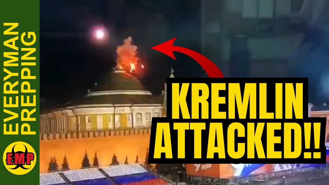 Kremlin Attacked!! Russia Accuses Ukraine Of Drone Strike In Moscow & Assassination Attempt On Putin