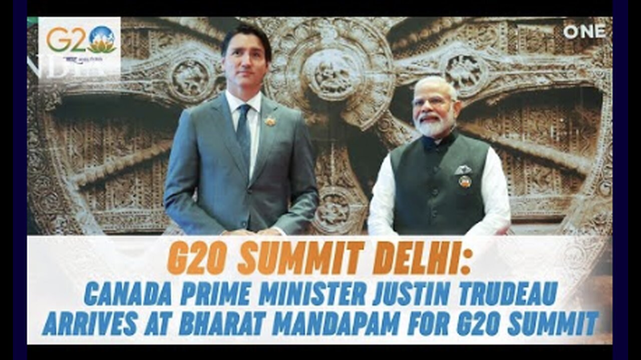 G20 Summit Delhi: Canada Prime Minister Justin Trudeau arrives at Bharat Mandapam for G20 Summit