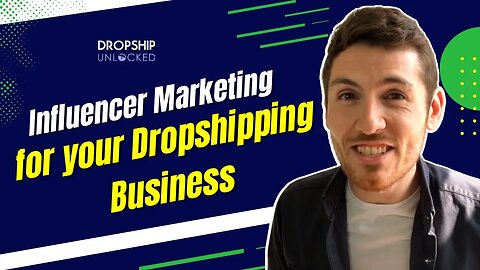 Influencer Marketing for your Dropshipping Business