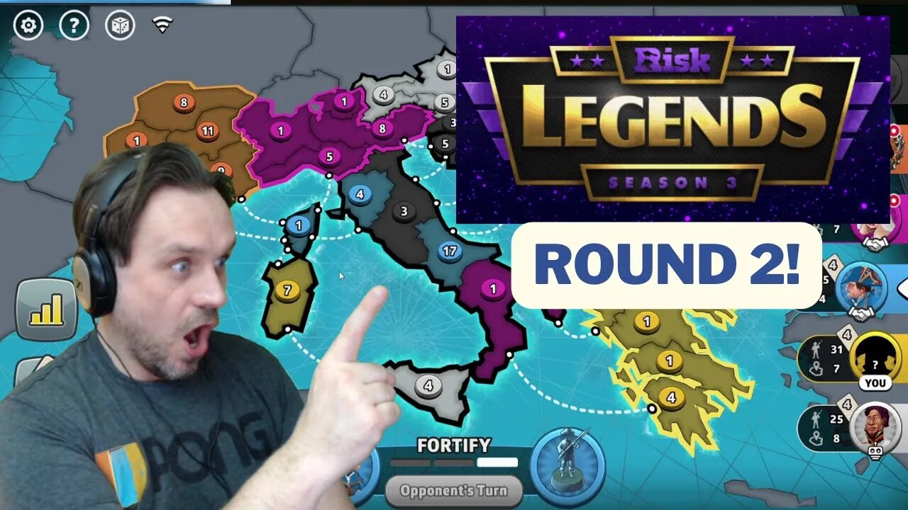 Risk Legends Season 3 - Round Two Official Game