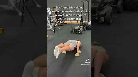 my friend Matt doing some unbelievable callisthenics follow him on instagram link in comments #gym