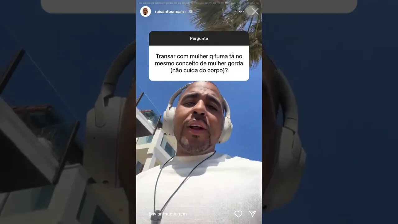 Transar com mulher que fuma | Raiam Santos