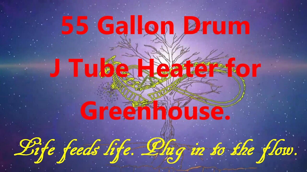 55 Gallon Drum J Tube Heater for Greenhouse