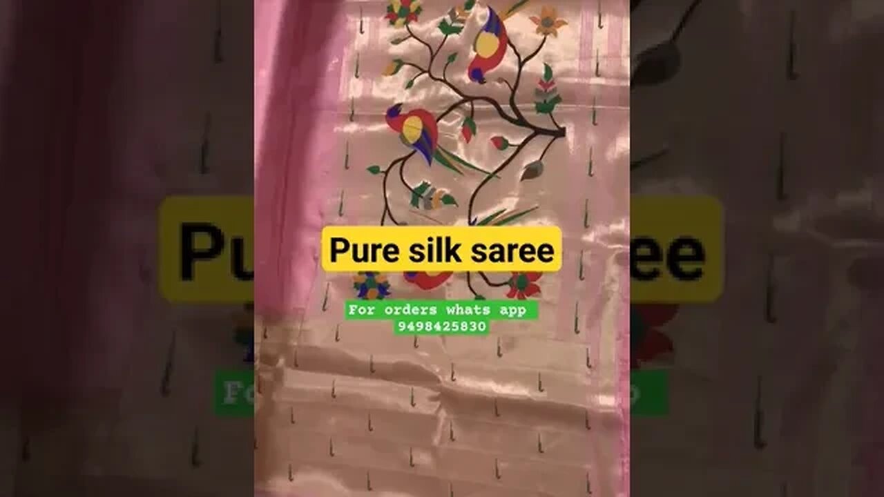 pure silk saree#puresoftsilksarees #zarisaree #sareefashion