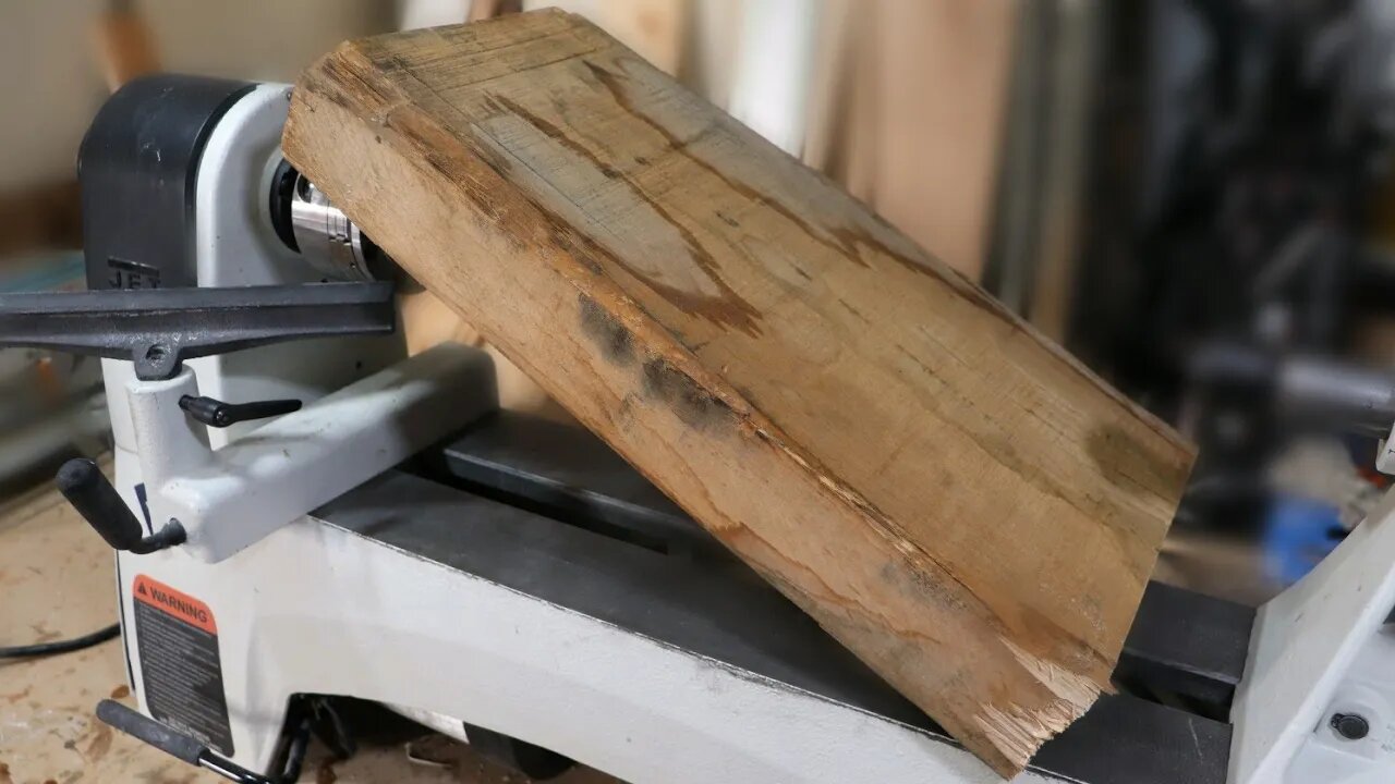 Wood Turning a Bowl Inside a Bowl