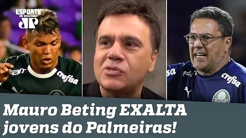 "Essa molecada VAI DAR CALDO!" Mauro Beting SE ANIMA com jovens do Palmeiras!