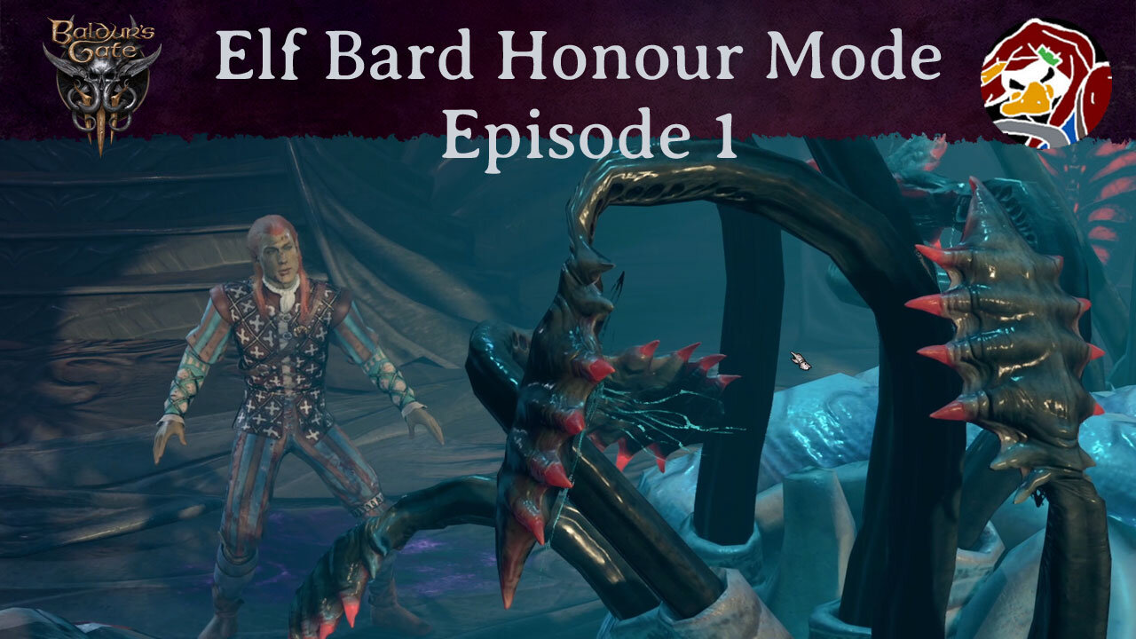 Baldur's Gate 3 Honour Mode Episode 1 - Escape from the Nautiloid