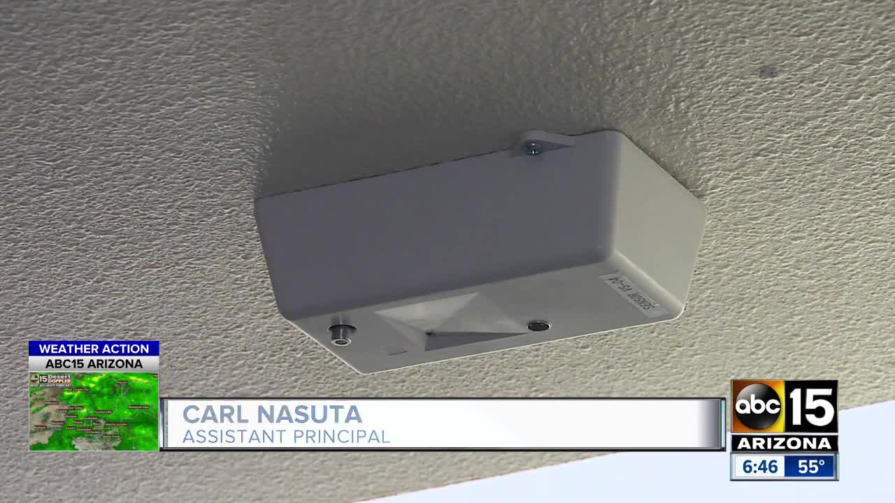 Valley middle school installs vapor sensors