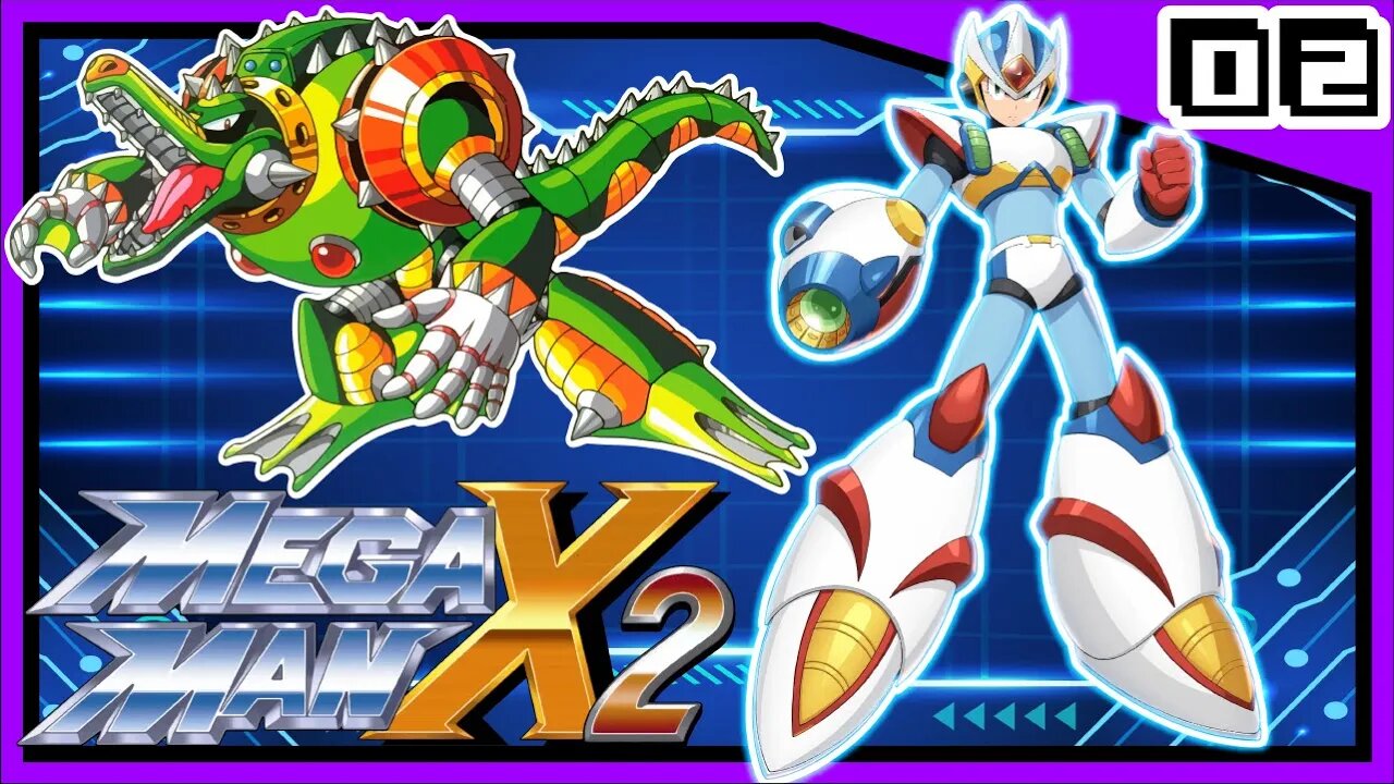 Mega Man X 2 Snes - Wheel Gator - Parte 02