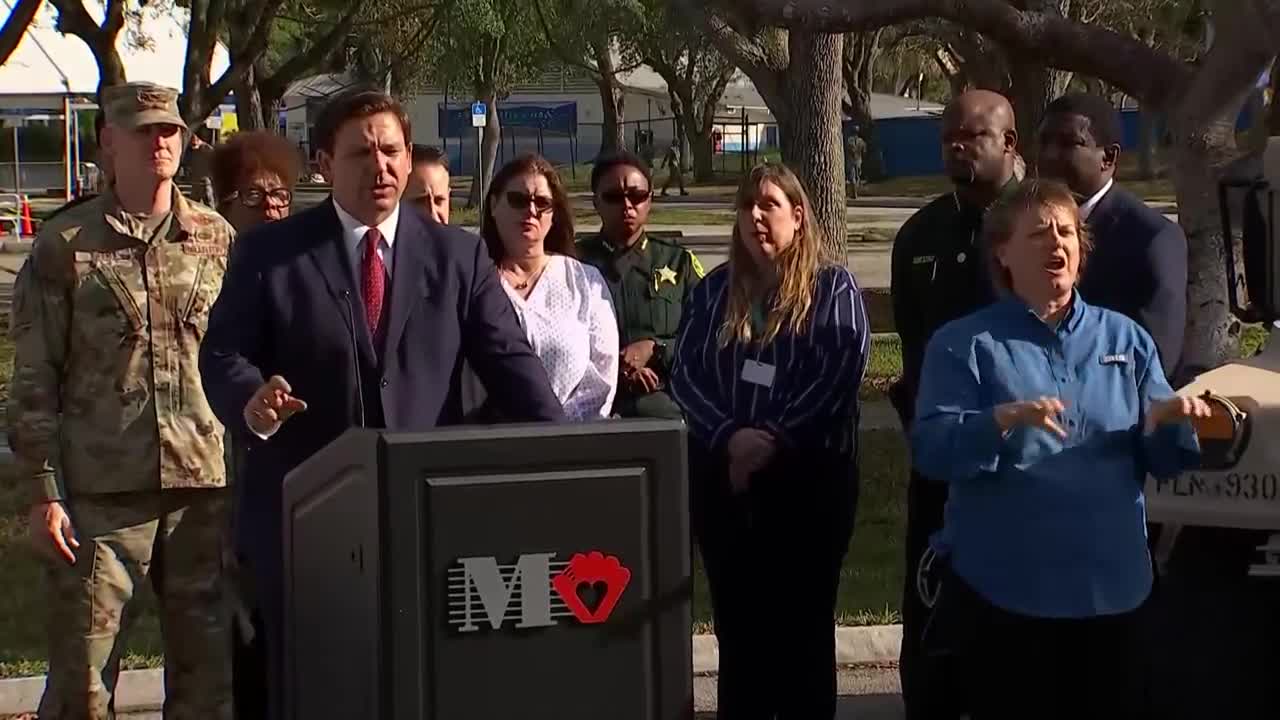 NEWS CONFERENCE: Gov. DeSantis holds coronavirus news conference in Broward Co. (31 minutes)