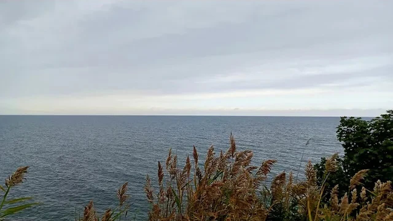 Lake Erie on a Drab-Looking Day ~ October 12, 2023