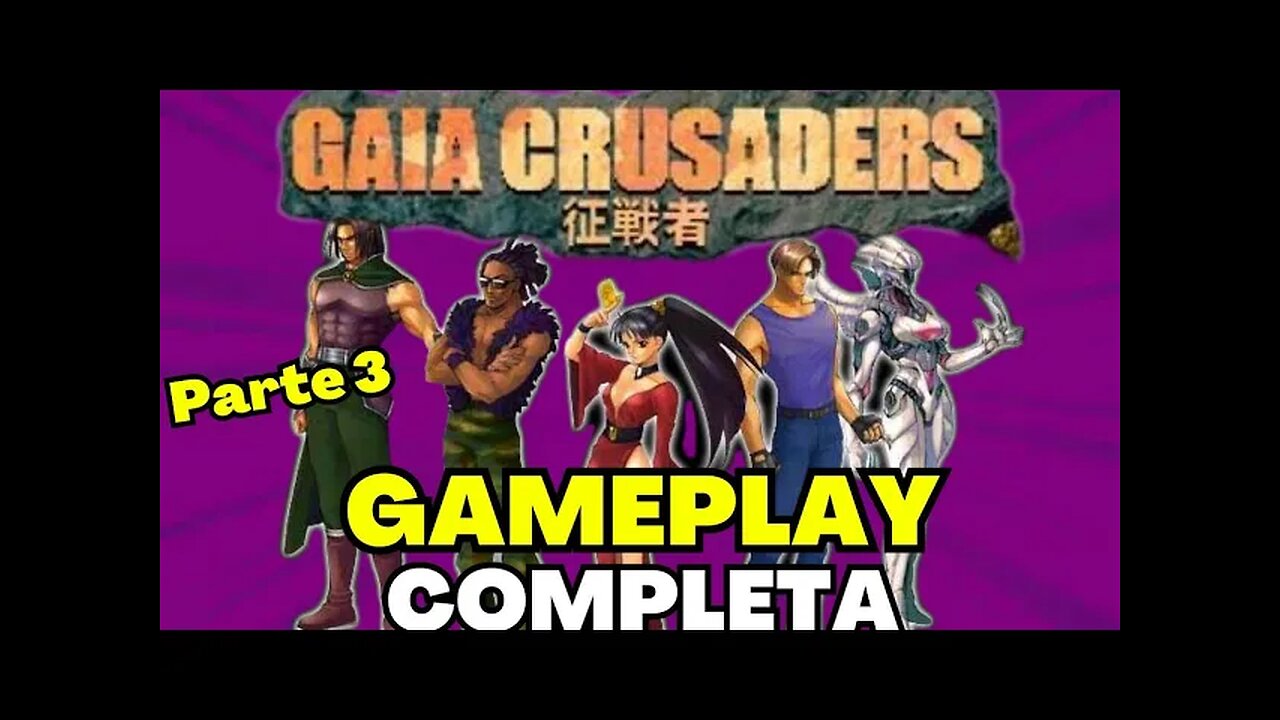 GAMEPLAY COMPLETA ATÉ ZERAR | Gaia Crusaders (Arcade) - Parte 3