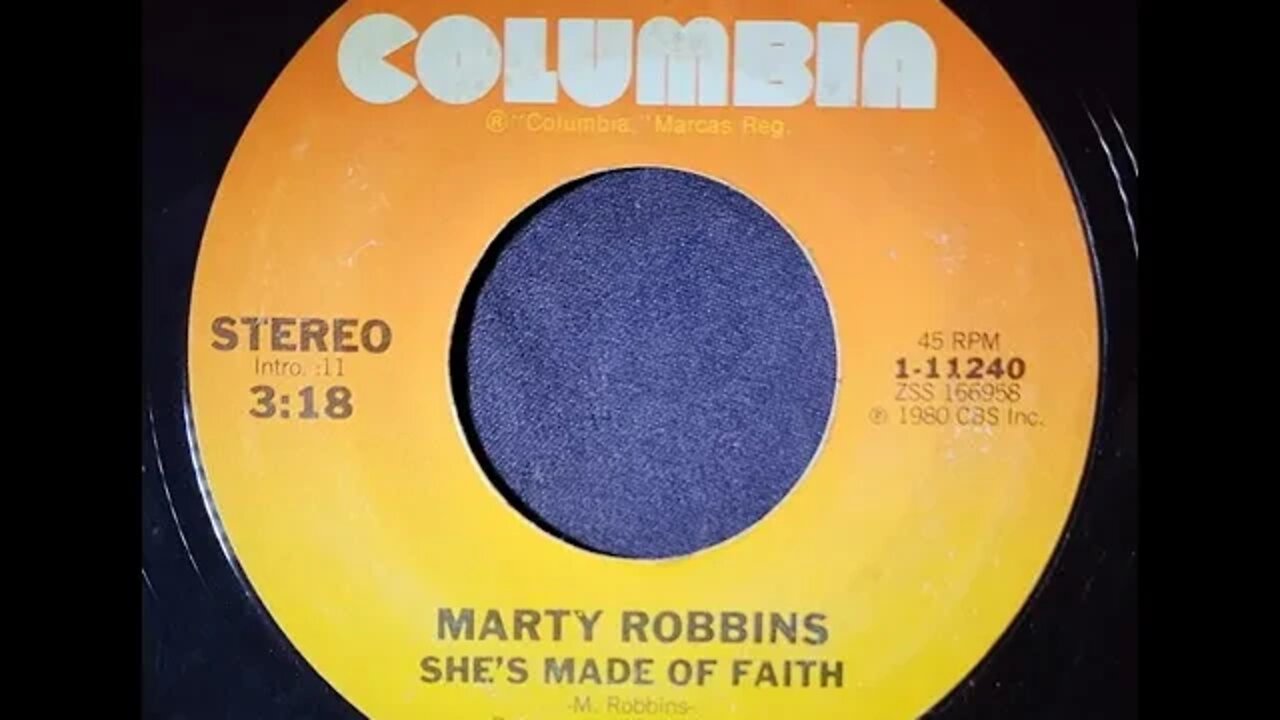 Marty Robbins – She's Made of Faith