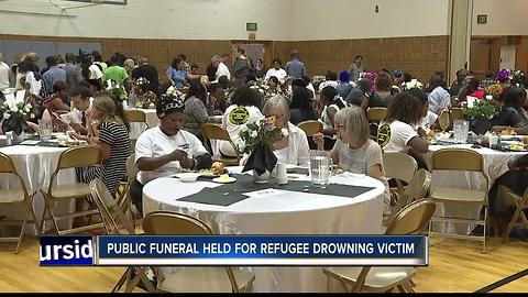 Hundreds attend Boise refugee's funeral