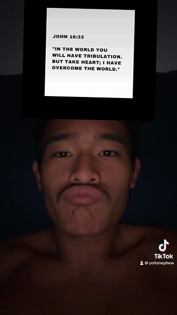 Bible Verse Of The Day: John 16:33