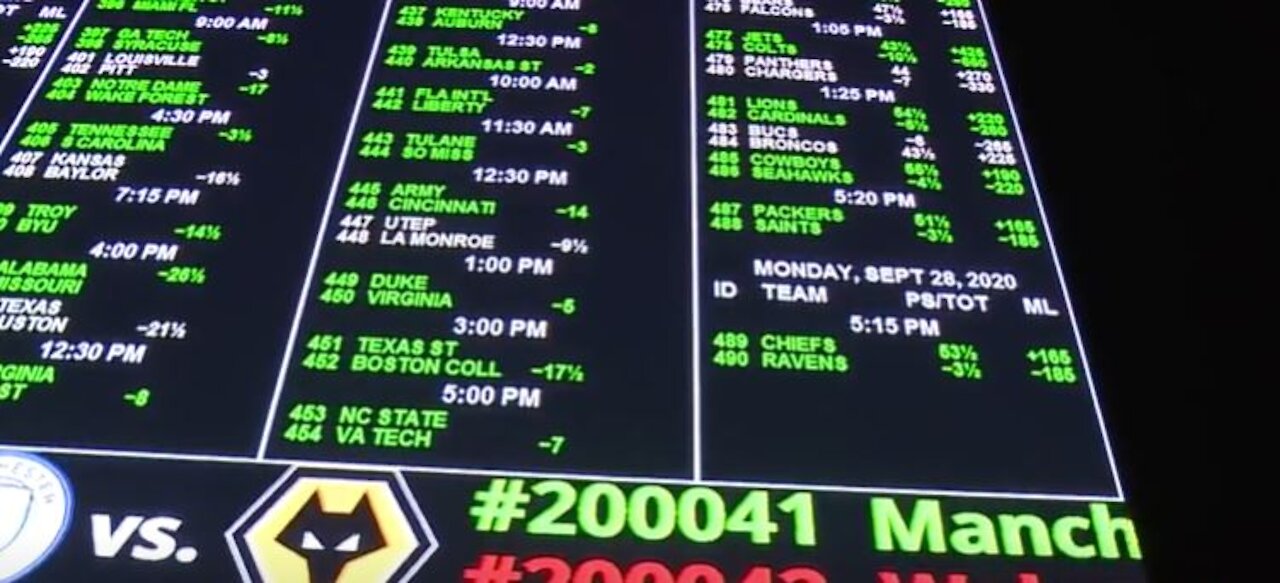 Fans excited pregame as bettors flock to sportbooks