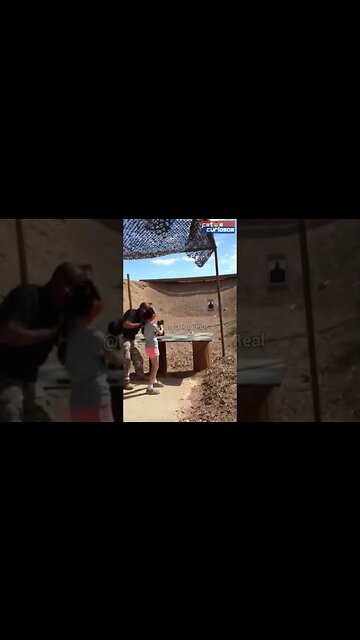 MENINA TIRA ACIDENTALMENTE EM INSTRUTOR DE TIRO! #viral #tiktok #FY #foryou #foryoupage