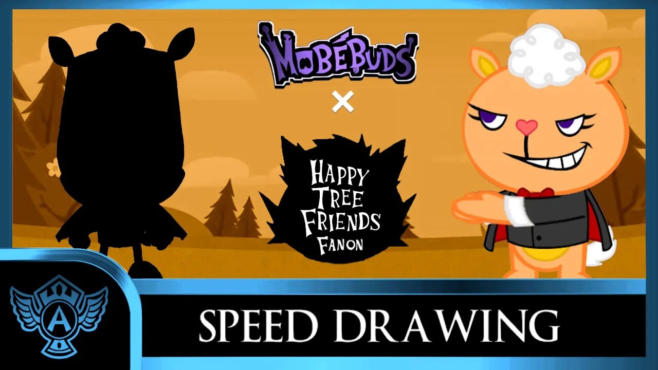 Speed Drawing: Happy Tree Friends Fanon - Xena | Mobebuds Style