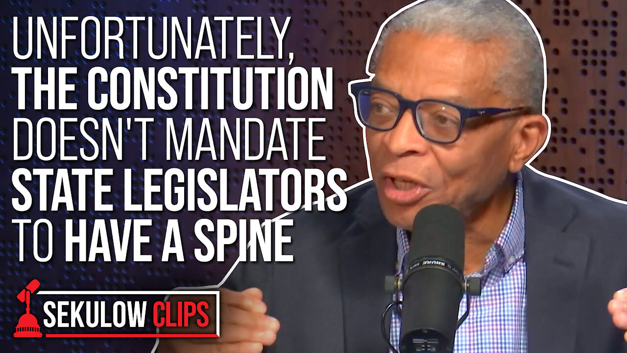 Unfortunately, the Constitution Doesn’t Mandate State Legislators to Have a Spine