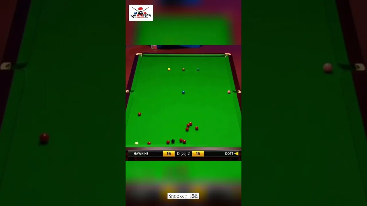 Hawkins VS Dott | #championofchampions #snooker #match #games #hawkins #dott #foryou #ytshorts