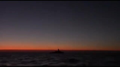 Beautiful "Kalibr" sunset...