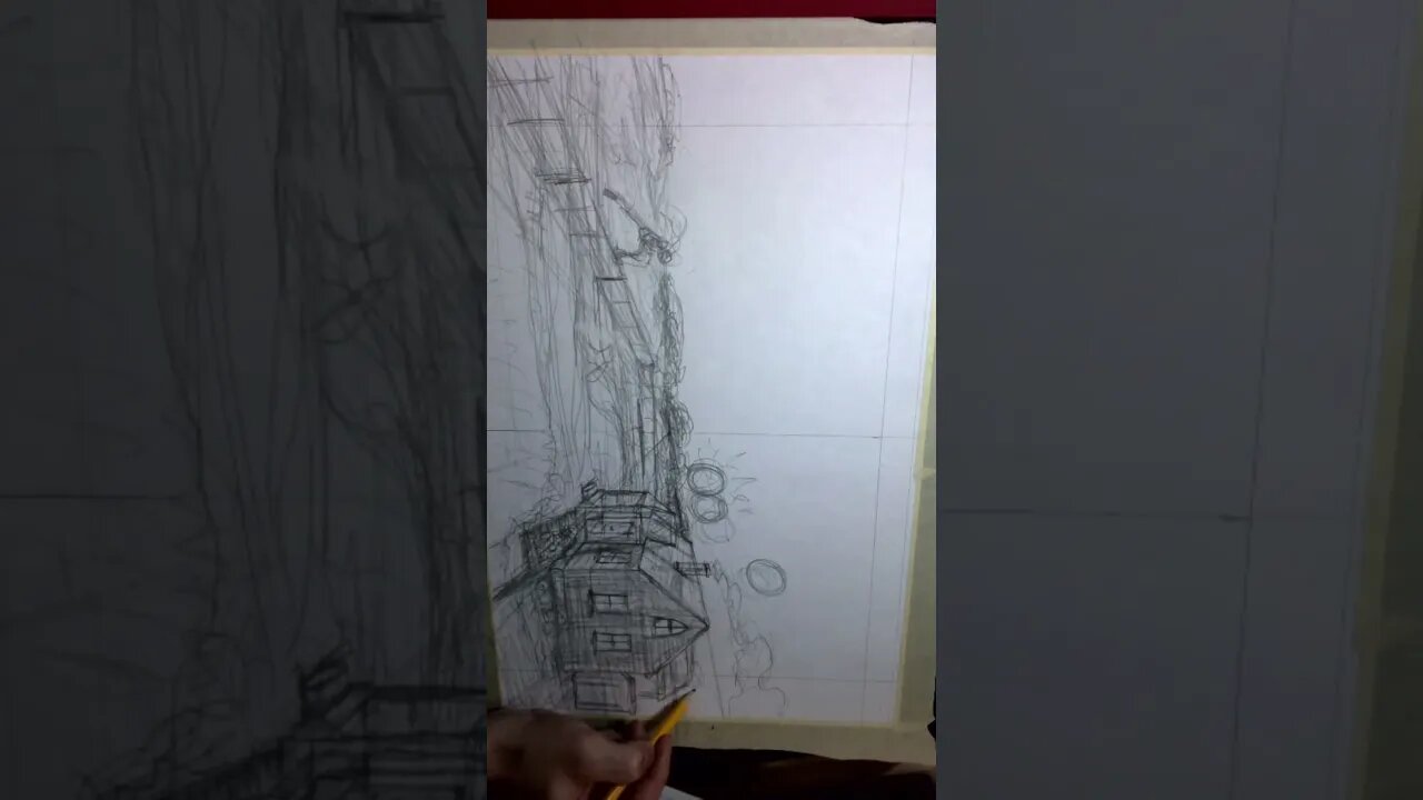#pencildrawing for pages 136-137