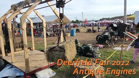 Antique Engines at Deerfield Fair 2022