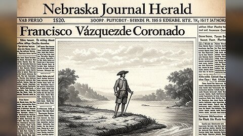 Francisco Vázquez de Coronado Was the First Known Explorer to Venture Into Nebraska