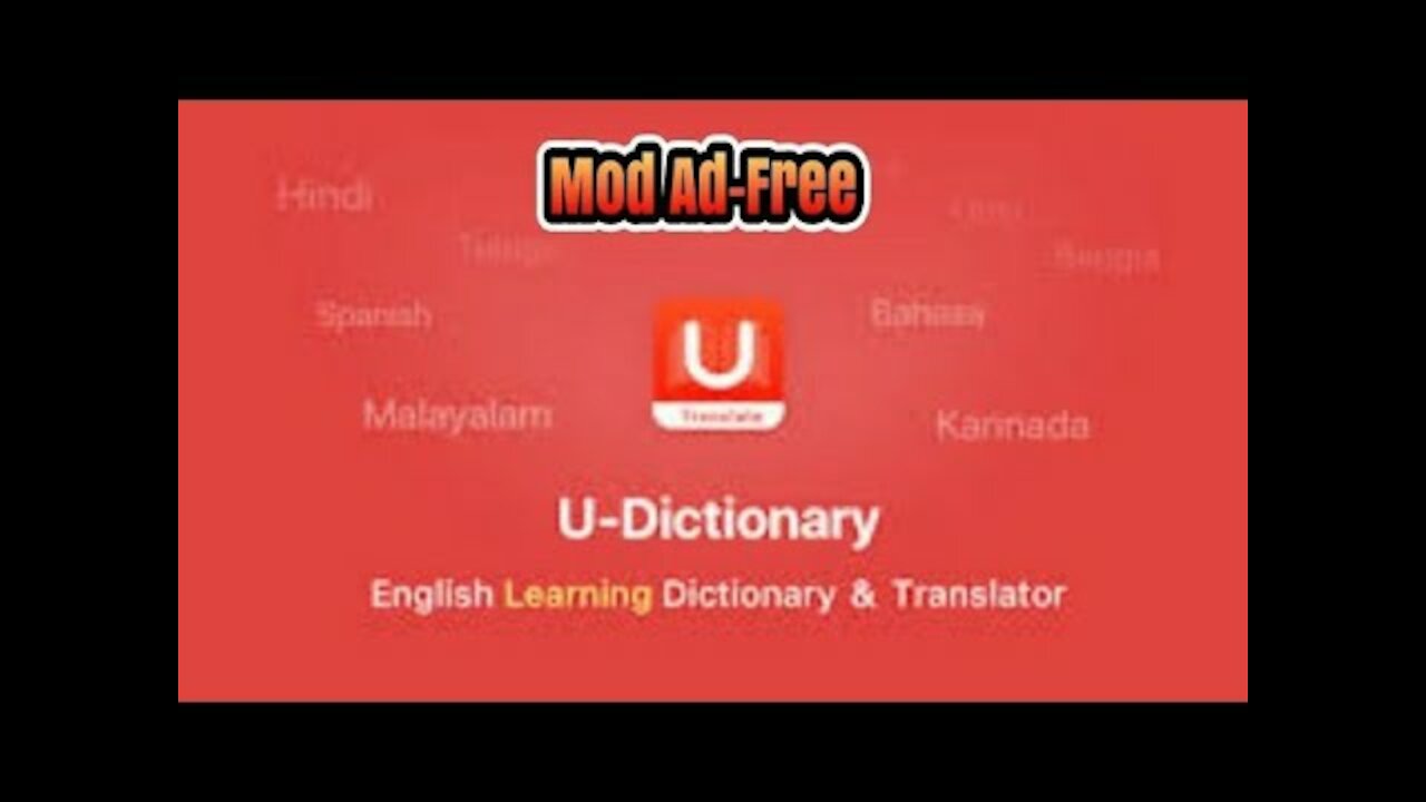 U-Dictionary MOD APK (VIP Unlocked) v5.0.4