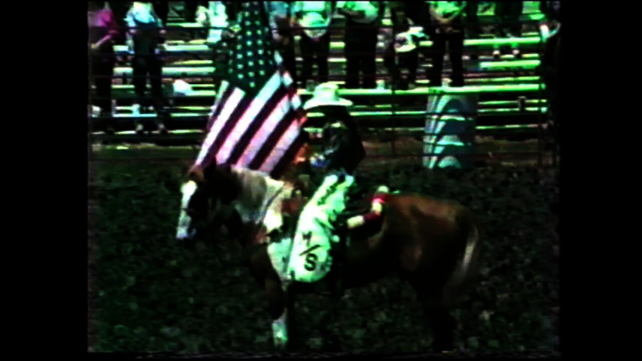 Howe Lions Club PRCA Rodeo, Howe, Texas, May 11, 1986