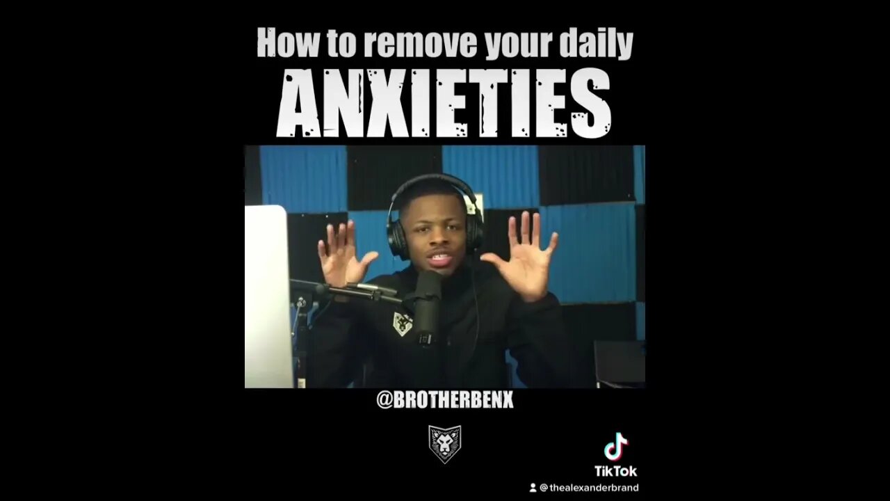 How to deal with anxiety!