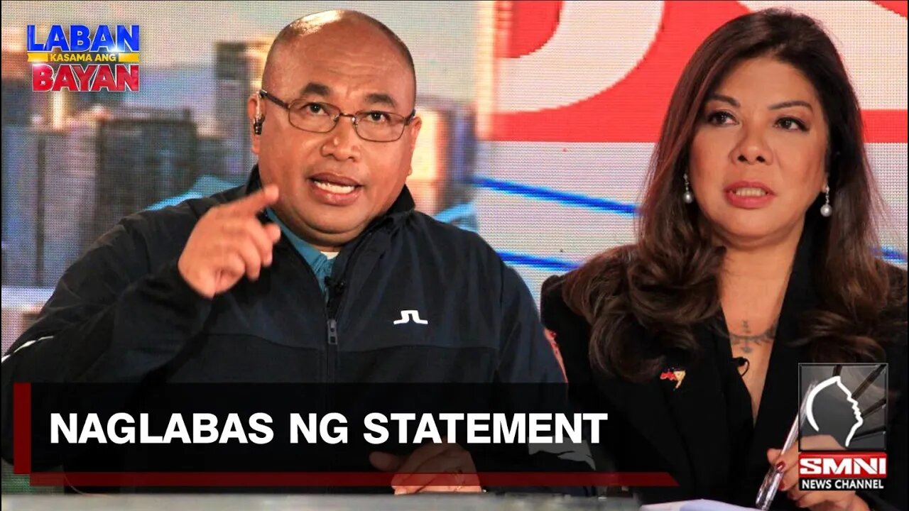 Statement nina Dr. Badoy at Ka Eric hinggil sa kaso na isinampa nina Carol Araullo, inilabas