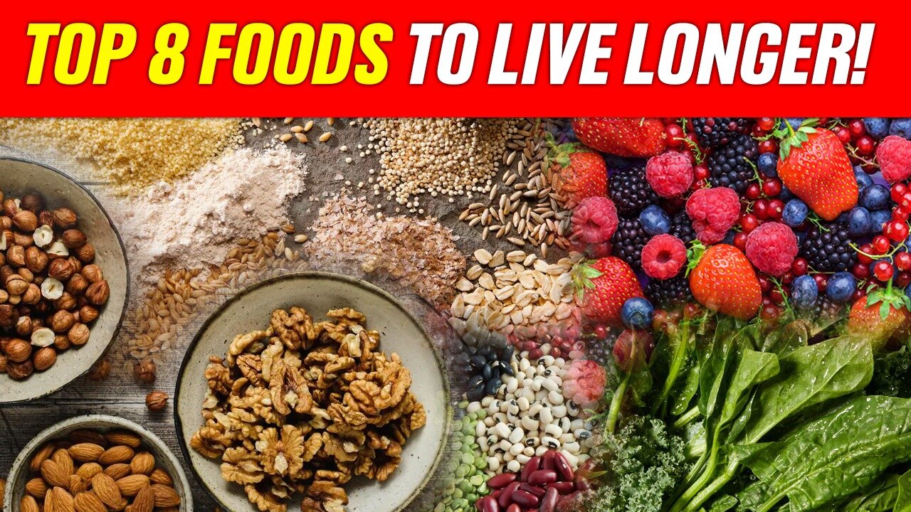 🔴 WARNING: Not Eating These 8 Foods Could Be Hurting Your Health! #MustEatFoods #Longevity #Healthy