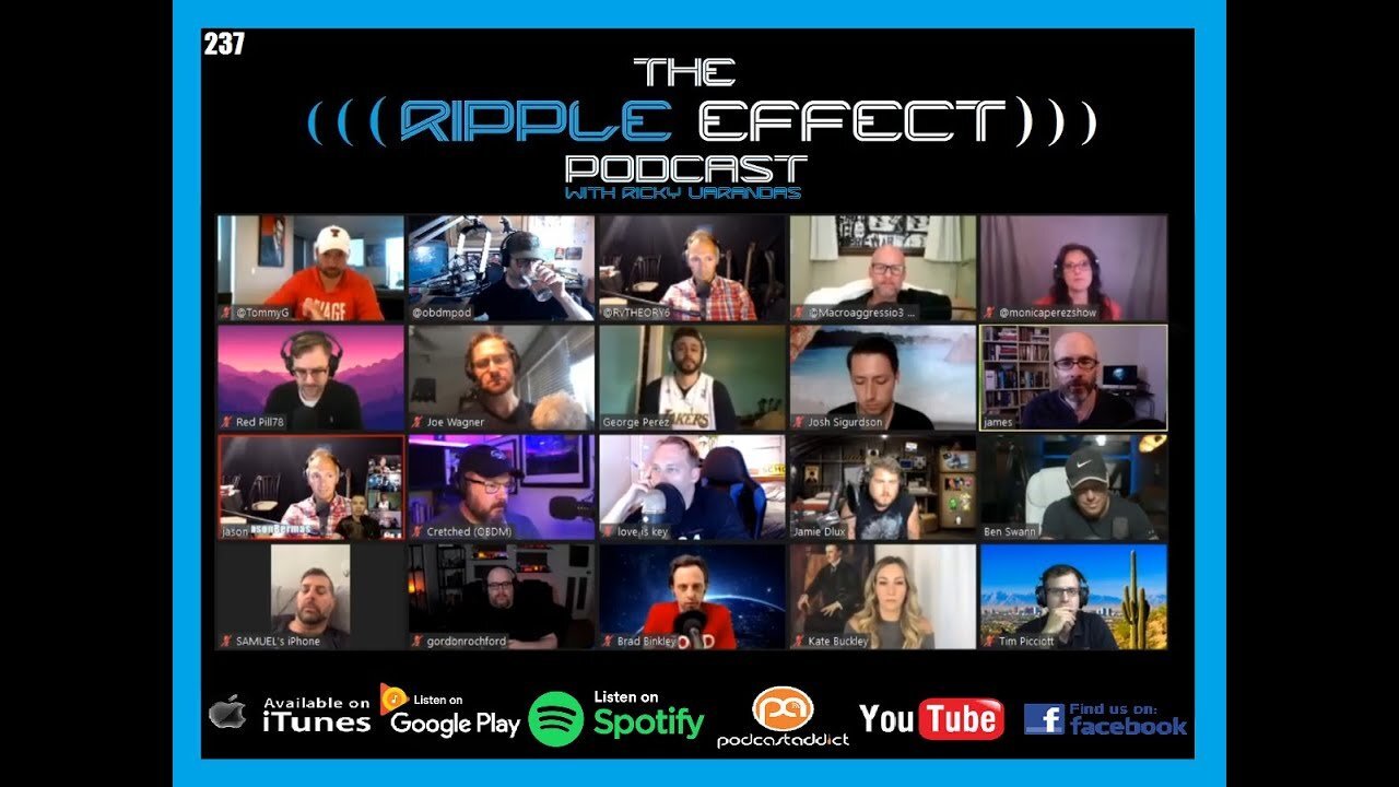 The Ripple Effect Podcast #237 (Alt-Media SwapCast On Censorship: The Union of The Unwanted)