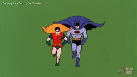 Bat-Signal at LA City Hall honors Adam West