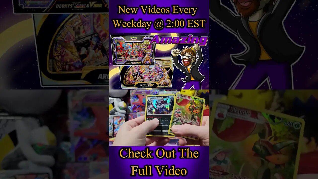 Arceus Vstar Box & Deoxys Vmax And Vstar Box Opening Video Highlights