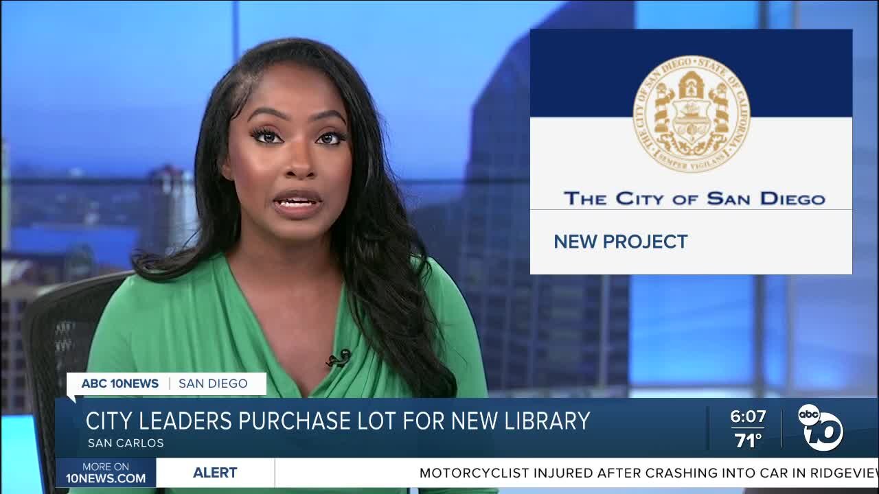 San Diego touts parking lot purchase for larger San Carlos Library