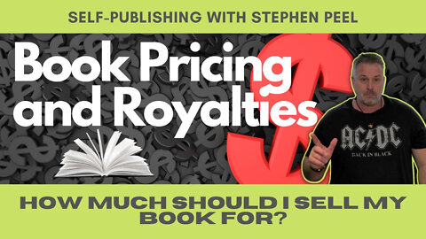 Book pricing and how to price your book to maximise sales and royalties. Whether on KDP or other.