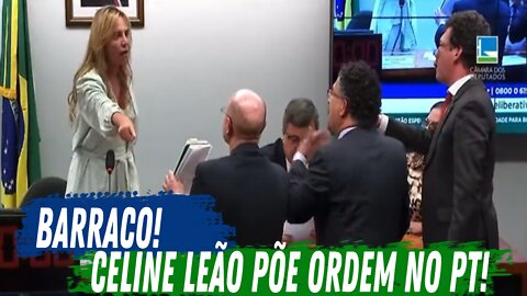 BARRACO! CELINE LEÃO PÕE ORDEM NA CCJ E NO PT!