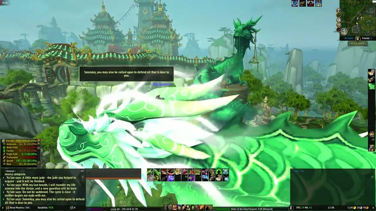World of Warcraft Mists of Pandaria The Jade Serpent
