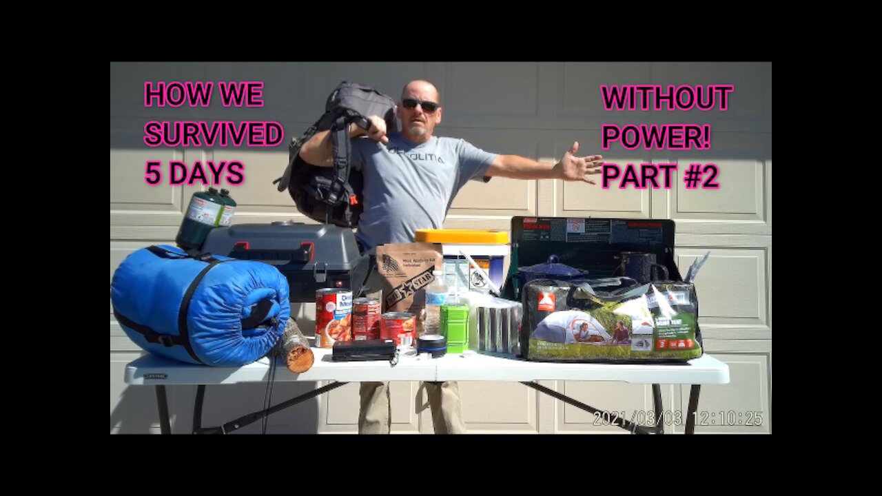 HOW WE SURVIVED 5 DAYS WITHOUT POWER! PART #2