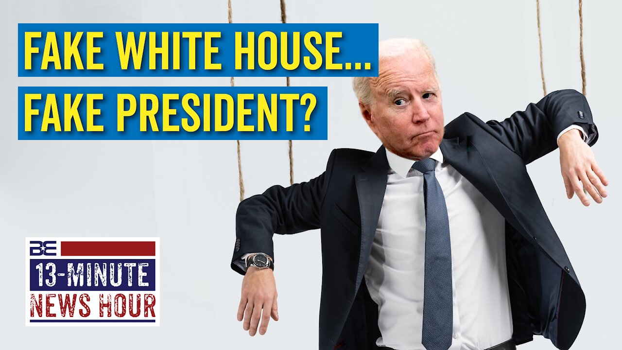 Fake White House? Joe Biden Gets Covid Shot in Fake White House Studio | Bobby Eberle Ep. 416